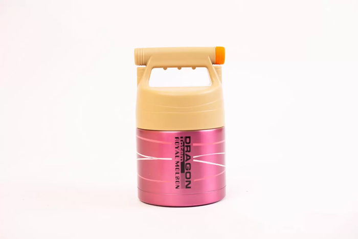 Pink Dragon Totem 750ml Metallic Lunch Box